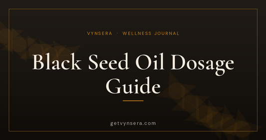 Black seed oil dosage guide - how much should you take