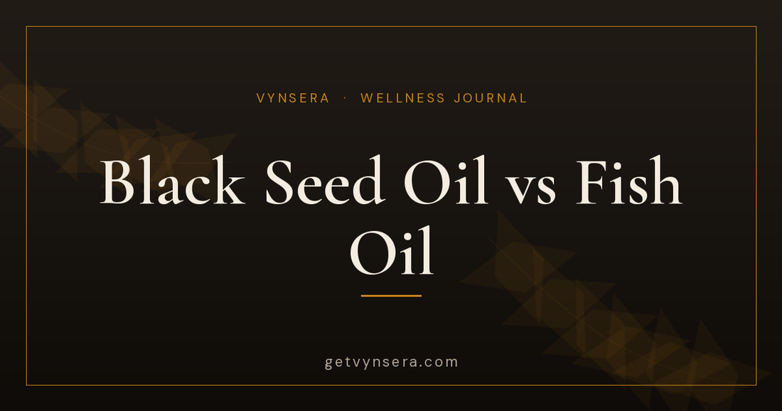 Black seed oil vs fish oil - what's the difference