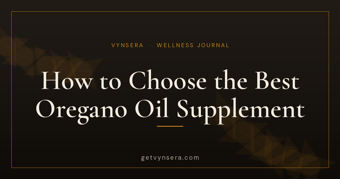 How to choose the best oregano oil supplement