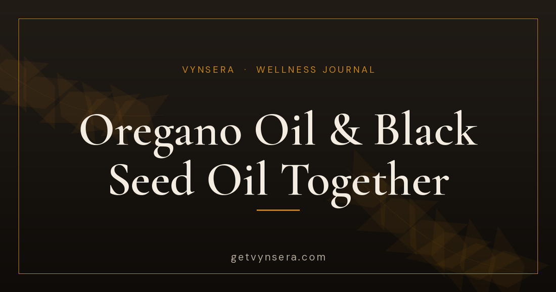 Can you take oregano oil and black seed oil together