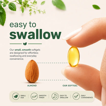easy to swallow oregano oil gels