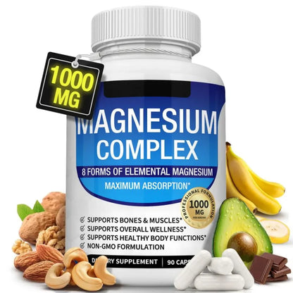Vynsera Magnesium Complex 90 capsule bottle with 1000 mg label