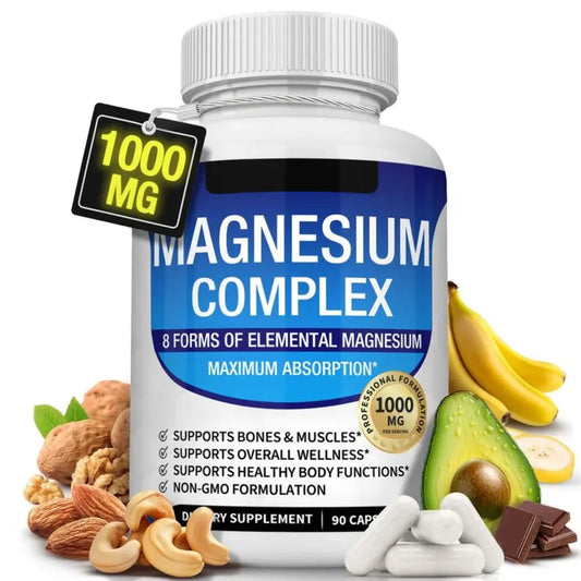 Vynsera Magnesium Complex 90 capsule bottle with 1000 mg label